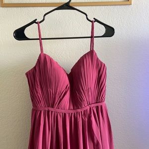 Azazie ZUMA bridesmaid dress- Mulberry